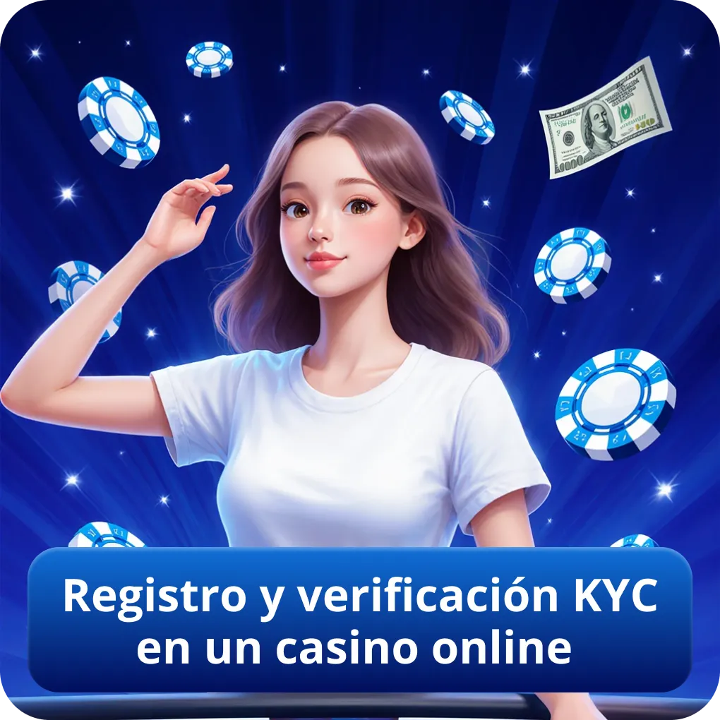 Registro y verificación KYC en un casino online